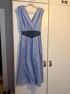 Tuckernuck Light Blue Stripe Men's Button-Up Shirt